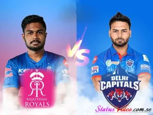 Rajasthan Royals vs Delhi Capitals WhatsApp Status Video Download