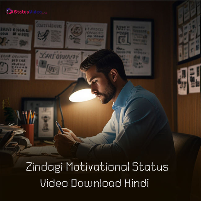 Zindagi Motivational Status Video Download Hindi