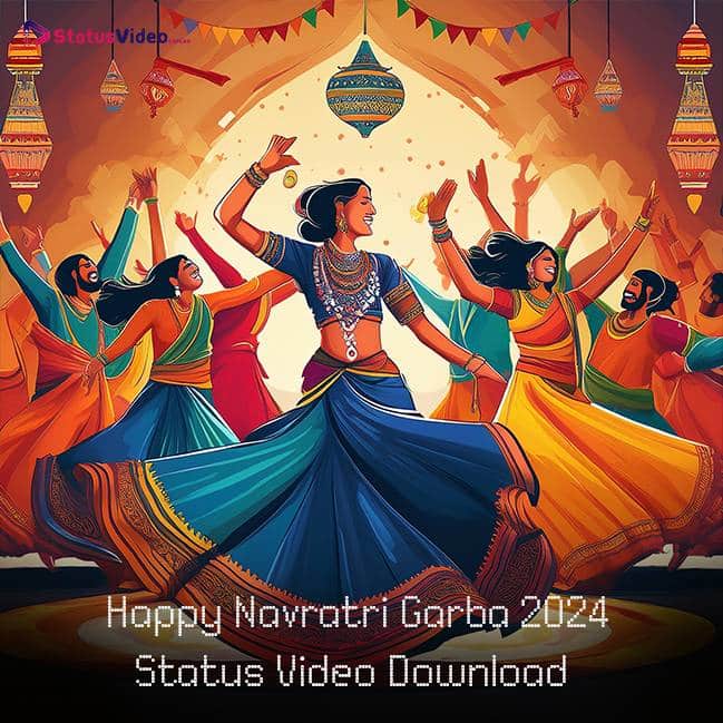 Happy Navratri Garba 2024 Status Video Download