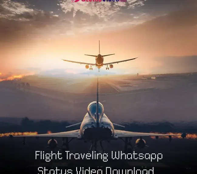 Flight Traveling Whatsapp Status Video Download