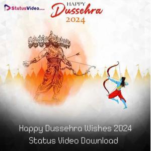 Happy Dussehra Wishes 2024 Status Video Download