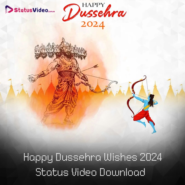 Happy Dussehra Wishes 2024 Status Video Download