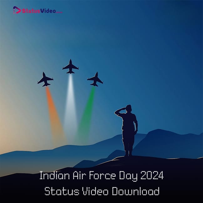 Indian Air Force Day 2024 Status Video Download