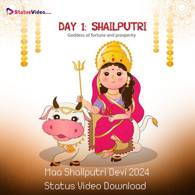 Maa Shailputri Devi 2024 Status Video Download