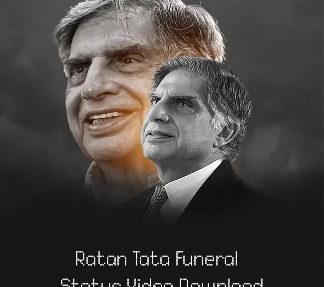 Ratan Tata Funeral Status Video Download