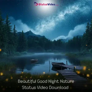 Beautiful Good Night Nature Status Video Download