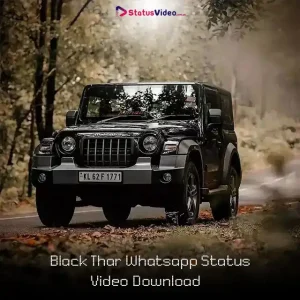 Black Thar Whatsapp Status Video Download