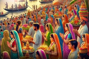 Chhath Puja Usha Arghya Status Video Download