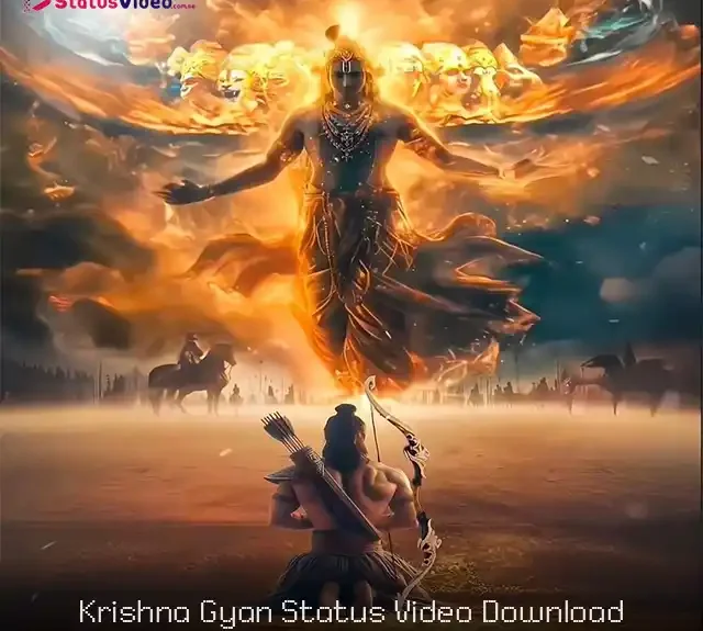 Krishna Gyan Status Video Download