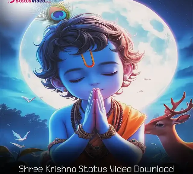 Shree Krishna Status Video Download