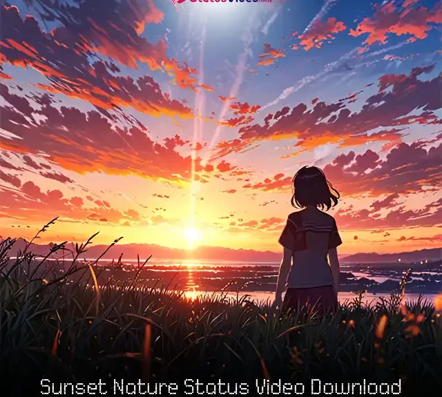 Sunset Nature Status Video Download