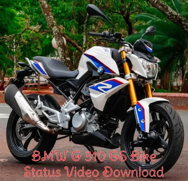 BMW G 310 GS Bike Status Video Download