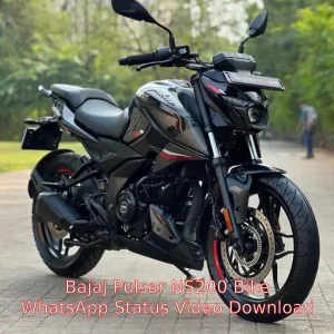 Bajaj Pulsar NS200 Bike Status Video Download