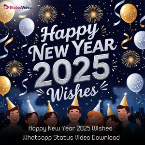 Happy New Year 2025 Wishes Whatsapp Status Video Download