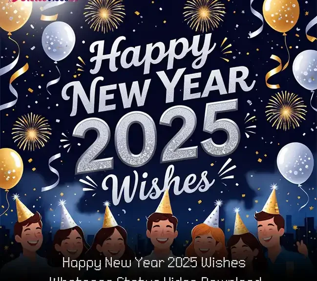 Happy New Year 2025 Wishes Whatsapp Status Video Download