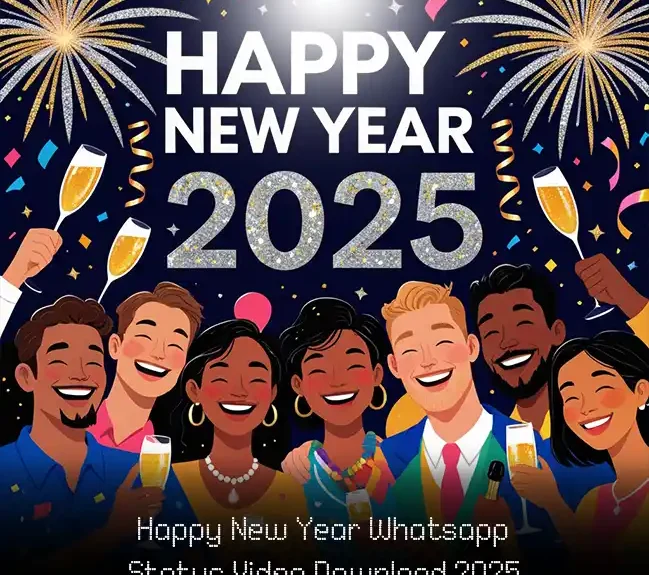 Happy New Year Whatsapp Status Video Download 2025