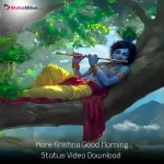 Hare Krishna Good Morning Status Video Download