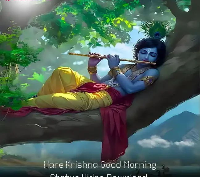 Hare Krishna Good Morning Status Video Download