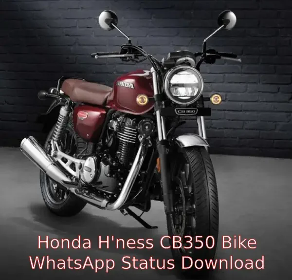 Honda H'ness CB350 Bike Status Video Download