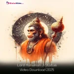 Lord Hanuman Ji Status Video Download 2025