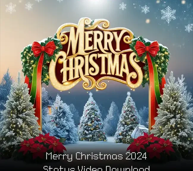 Merry Christmas 2024 Status Video Download