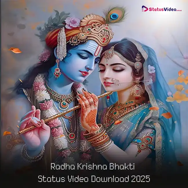 Radha Krishna Bhakti Status Video Download 2025