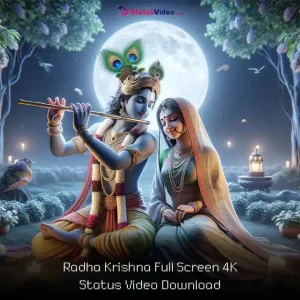 Radha Krishna Full Screen 4K Status Video Download