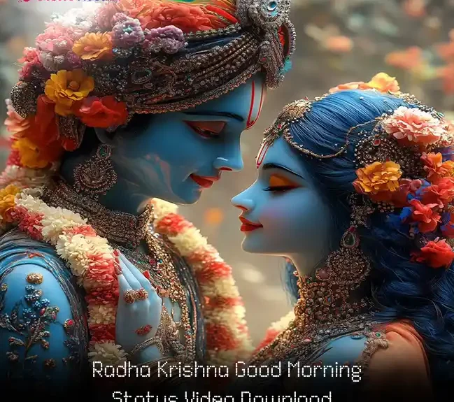 Radha Krishna Good Morning Status Video Download