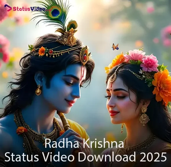 Radha Krishna Status Video Download 2025