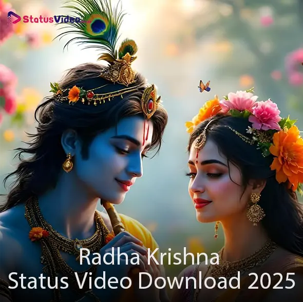 Radha Krishna Status Video Download 2025