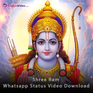 Shree Ram Whatsapp Status Video Download