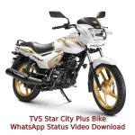 TVS Star City Plus Bike WhatsApp Status Video Download