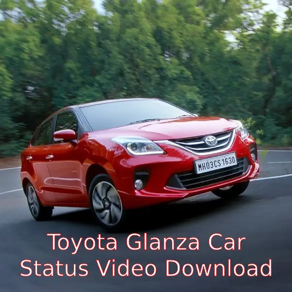 Toyota Glanza Car Status Video Download