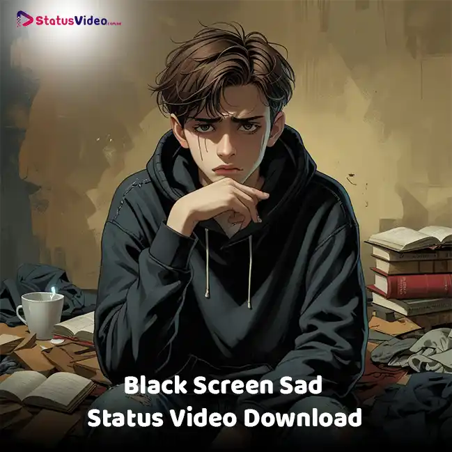 Black Screen Sad Status Video Download