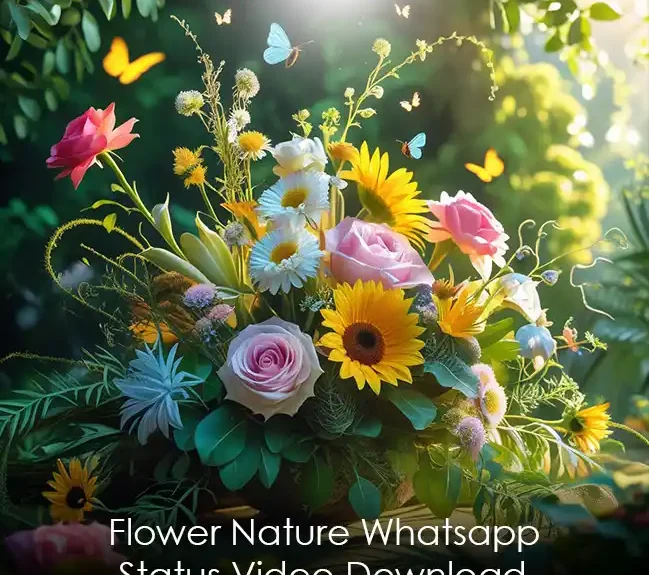 Flower Nature Whatsapp Status Video Download