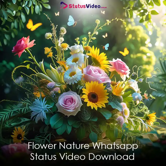 Flower Nature Whatsapp Status Video Download