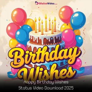 Happy Birthday Wishes Status Video Download 2025