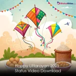 Happy Uttarayan 2025 Status Video Download