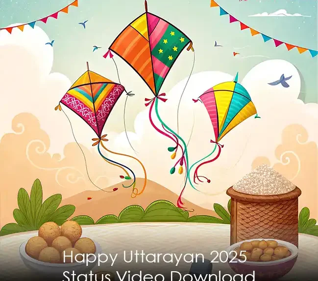 Happy Uttarayan 2025 Status Video Download