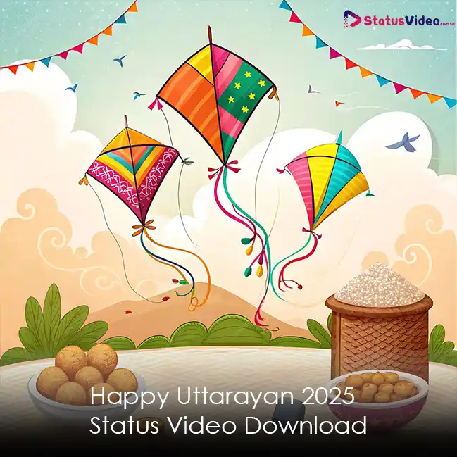 Happy Uttarayan 2025 Status Video Download