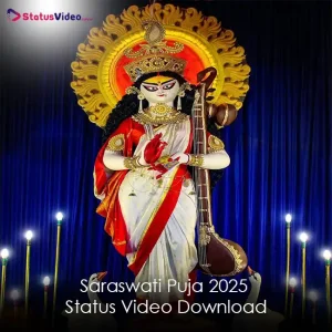 Saraswati Puja Special 2025 Status Video Download