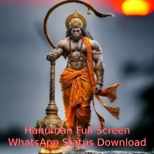 Hanuman Full Screen WhatsApp Status Video Download