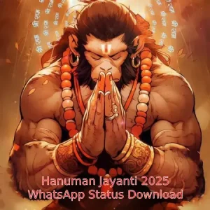 Hanuman Jayanti 2025 WhatsApp Status Video Download