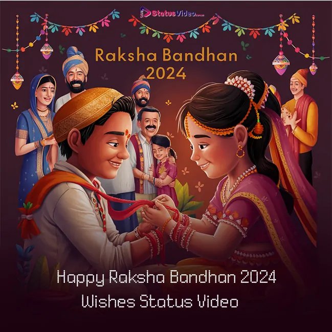 Happy Raksha Bandhan 2024 Wishes Status Video